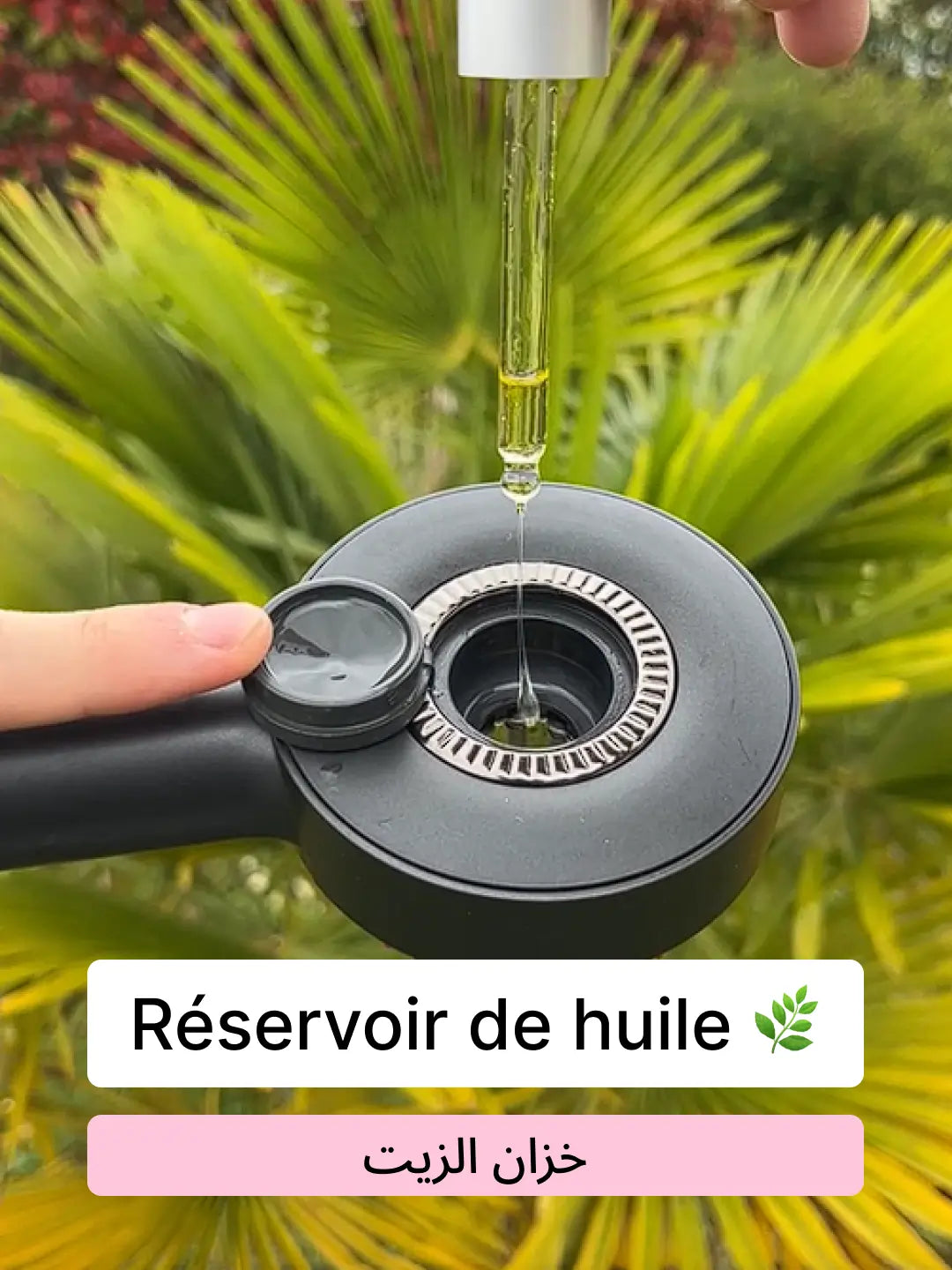 Brosse de stimulation capillaire 3 en 1